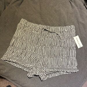 PacSun Black and White Bloomer Shorts